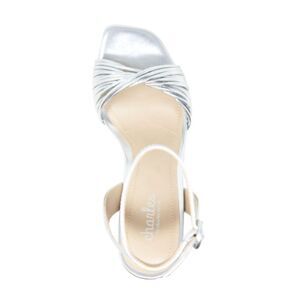IDEALLY SANDAL by Charles David, Silver, 8M